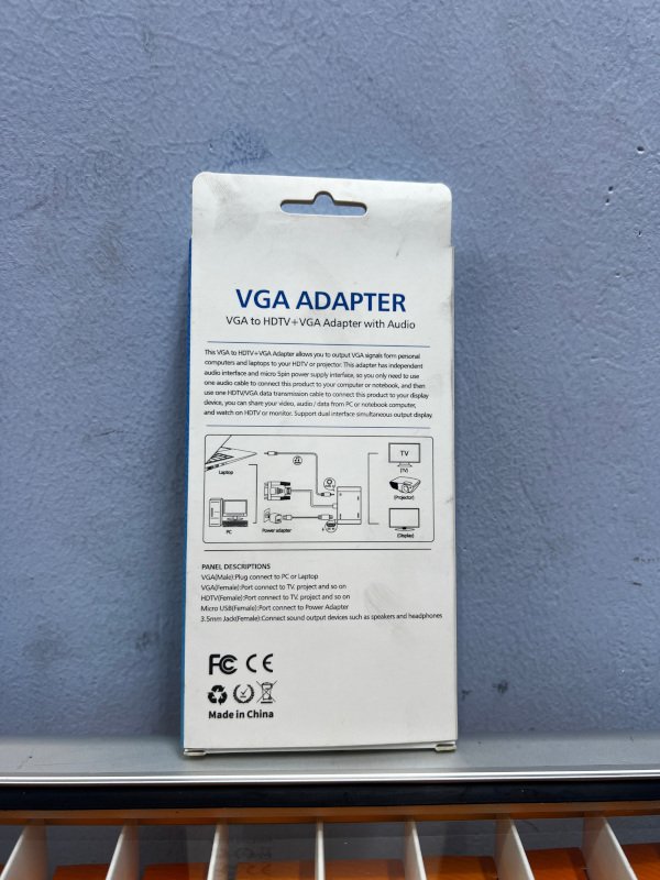 VGA Adapter back